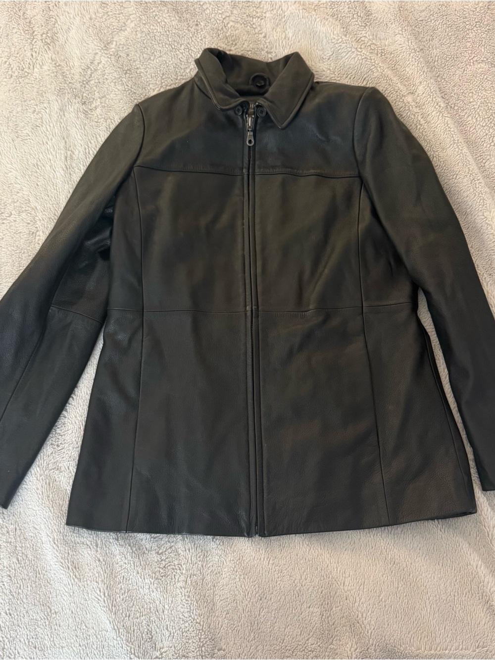 Copper Key Genuine Leather Jacket